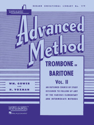 Rubank Advanced Method - Trombone or Baritone Vol. 2