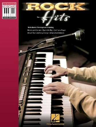 Rock Hits: Sheet Music Collection Note-for-Note Keyboard