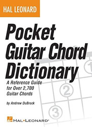 Hal Leonard  Pocket Guitar Chord Dictionary | 2 700 Chords in