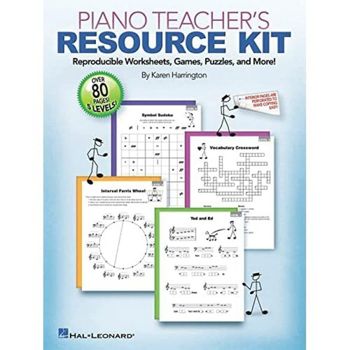 Piano Teacher's Resource Kit by Karen Harrington | Reproducible
