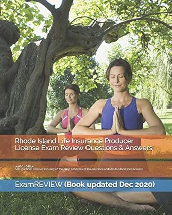 Rhode Island Life Insurance Producer License Exam Review