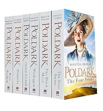 Poldark by Winston Graham Series Books 1 6 Gift Box Set