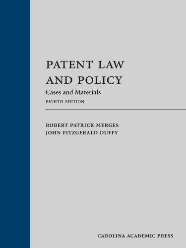Patent Law and Policy