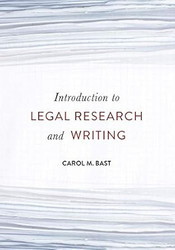 Introduction to Legal Research and Writing