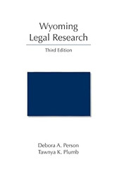 Wyoming Legal Research