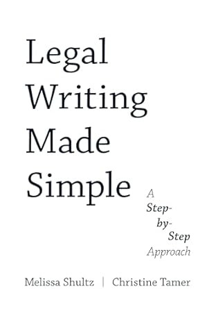 Legal Writing Made Simple