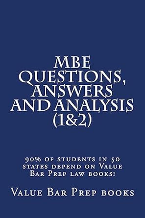 MBE Questions Answers and Analysis