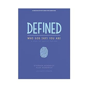 Defined: Who God Says You Are Older Kids Activity Book: A