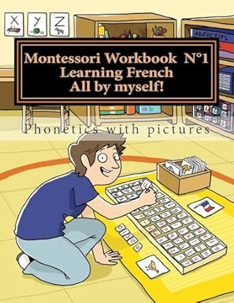 Montessori Workbook 1: Phonetics with pictures