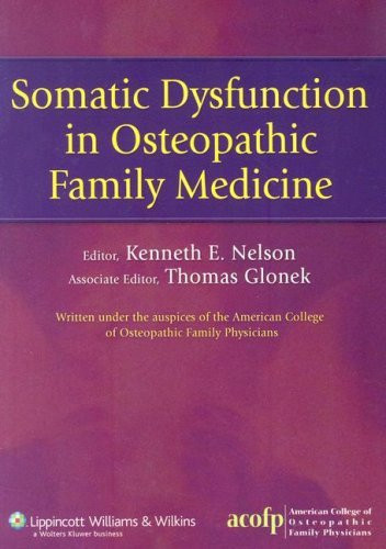 Somatic Dysfunction In Osteopathic Family Medicine