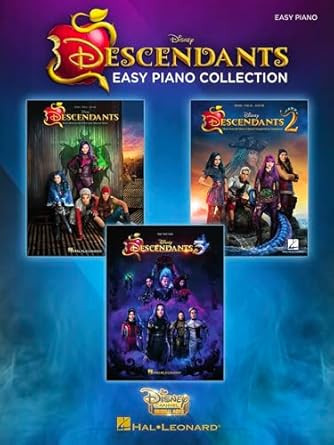 The Descendants Easy Piano Collection Disney Songbook Music