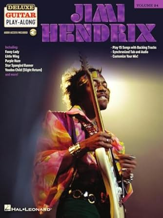 Jimi Hendrix  Deluxe Guitar Play-Along Volume 24 | Guitar