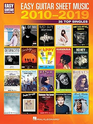 Easy Guitar Sheet Music 2010-2019