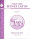 Henle Latin I Quizzes & Tests for Units I-v