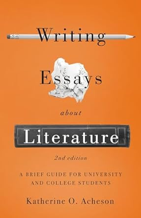 Writing Essays About Literature