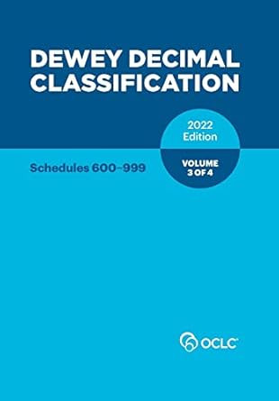 Dewey Decimal Classification 2022