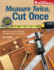 Measure Twice Cut Once