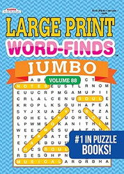 Jumbo Large Print Word-Finds Word Search Puzzle Book