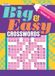 Big & Easy Crosswords Puzzle Book
