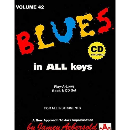 Jamey Aebersold Jazz Blues in All Keys Vol 42