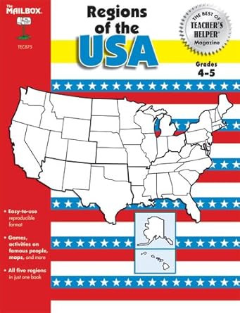 Regions of the USA: Grades 4-5