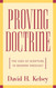 Proving Doctrine Proving Doctrine