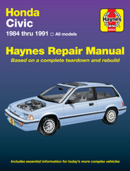 Honda Civic 1984 Thru 1991: All Models