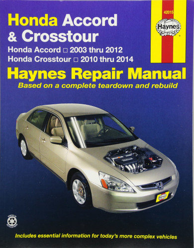 Honda Accord 2003-2007 Repair Manual