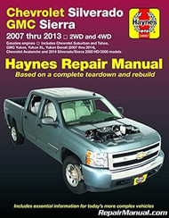 Chevrolet Silverado Suburban Tahoe & Avalanche and GMC