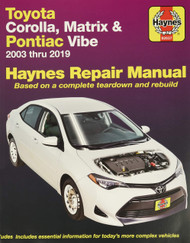 Toyota Corolla 2003-2011 Repair Manual