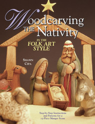 Woodcarving the Nativity in the Folk Art Style