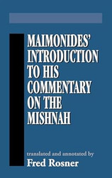Maimonides' Introduction to His Commentary on the Mishnah