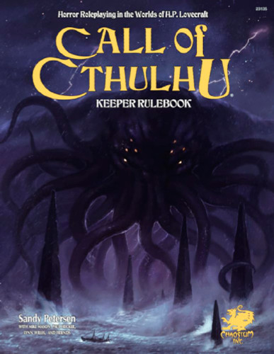 Call of Cthulhu Rpg Keeper Rulebook