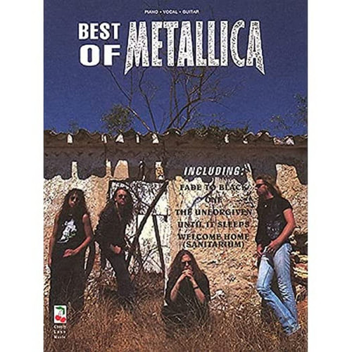 Best of Metallica Piano Vocal and Guitar Chords