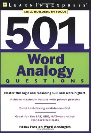 501 Word Analogy Questions