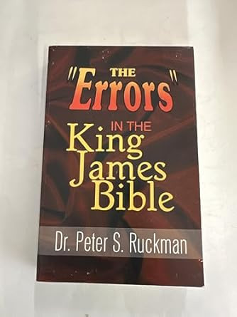 The "errors" in the King James Bible