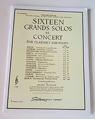 Sixteen Grands Solos de Concert for Clarinet and Piano