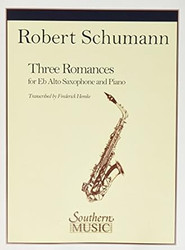 Three Romances Alto Saxophone And Piano