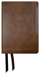 NASB Large Print Compact Bible Brown Leathertex 1995 text