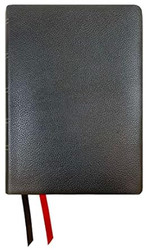 NASB Wide Margin Reference Bible Black Genuine Leather 2020 text