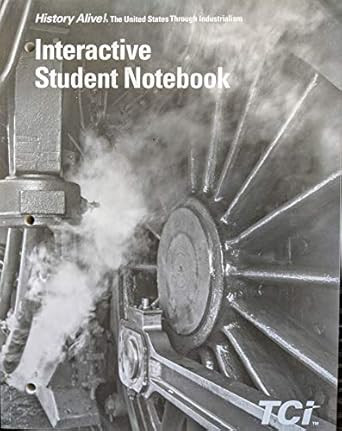 History Alive! The Interactive Student Notebook