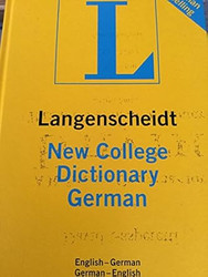 Langenscheidt New College German Dictionary