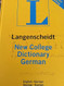 Langenscheidt New College German Dictionary