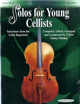 Solos for Young Cellists Vol. 2: Cello Part and Piano