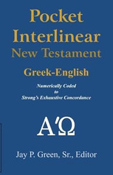 Pocket Interlinear Greek English New Testament