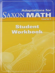 Saxon Math Course 3