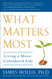 What Matters Most
