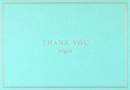 Blue Elegance Thank You Notes