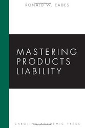 Mastering Products Liability