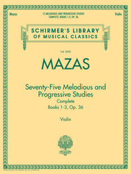 75 Melodious and Progressive Studies Complete Op. 36